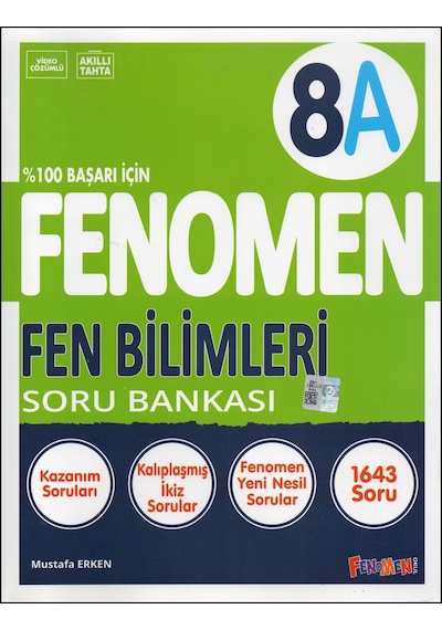Fenomen 8. Sınıf Fen Bilimleri 8a