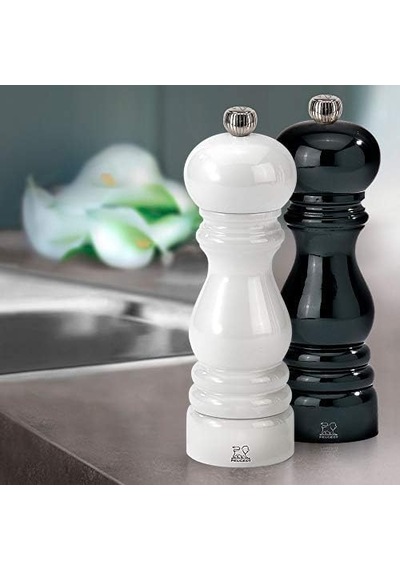 Paris Karabiber-tuz Değirmen Set Siyah-beyaz 18cm Çok Renkli