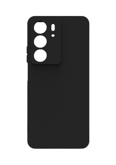 Realme C75 4g Kılıf Kamera Korumalı Silikon Rubber Arka Kapak Siyah