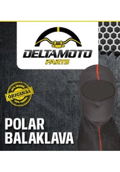Delta Polar Balaklava Siyah Çok Renkli