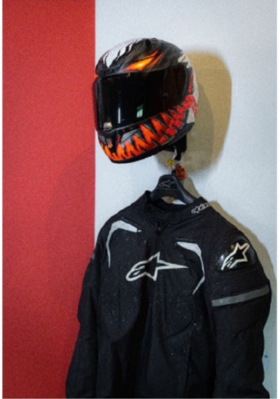 Motosiklet Kask Duvar Tutucu 2