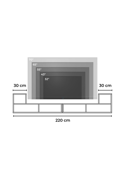 Bucak Çok Amaçlı Kitaplık Tv Ünitesi Antrasit Antrasit Bucak Çok Amaçlı Kitaplık Tv Ünitesi Antrasit Antrasit