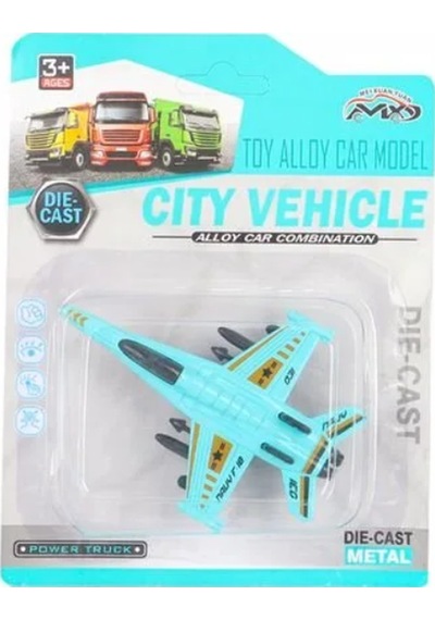 Die Cast Metal F-18 Benzeri Savaş Uçağı