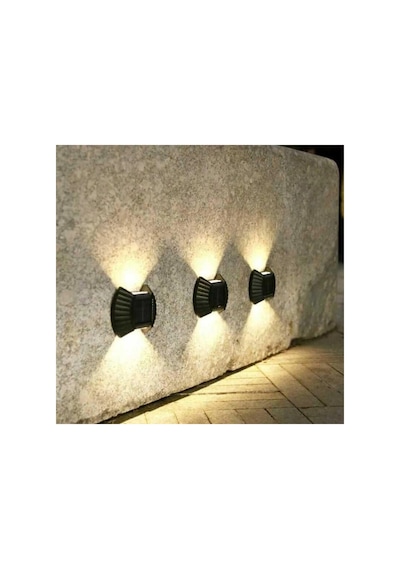 1 Adet Noas Yl84 8001 S Led 5w Solar Aplik 3200k Gün Işığı Çok renkli
