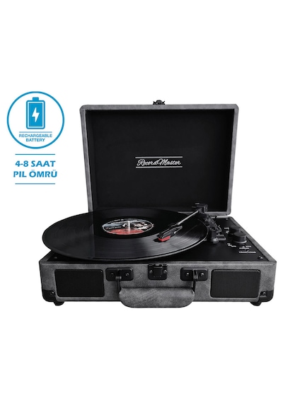 Record Master ST14012 Bluetooth ve Şarj Özellikli Retro Pikap