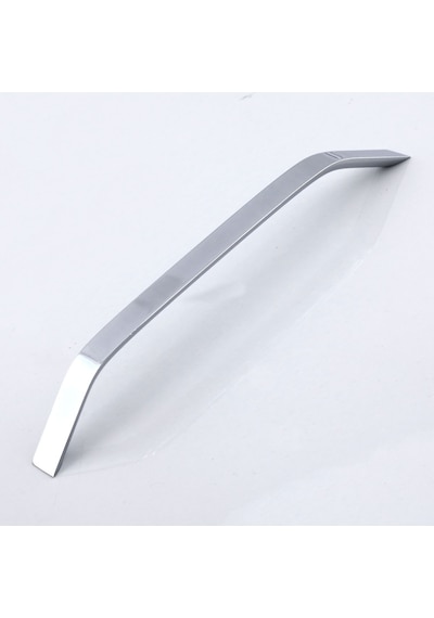 Şahin Krom Gümüş Metal Kulp 160 Mm - 16 Cm Mobilya Çekmece Mutfak Dolabı Dolap Kulpları Kulbu Kulpu Krom