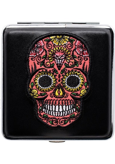Atomic German Skull Kurukafa Patch Deri Kısa Sig. Tab Akasısı Tur
