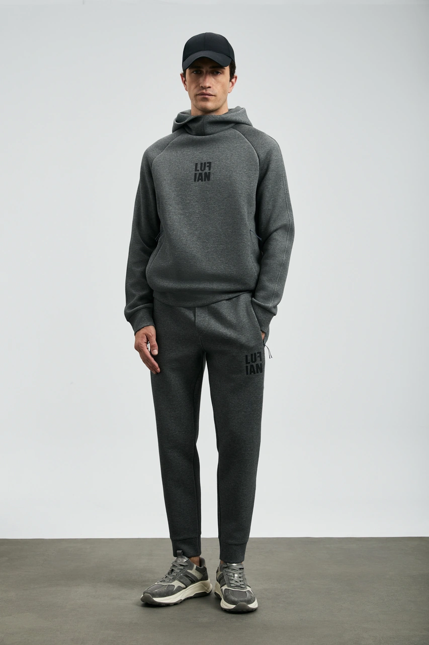 Lufian Snow Erkek Sweatshirt Antrasit Antrasit 112030183100110 Antrasit