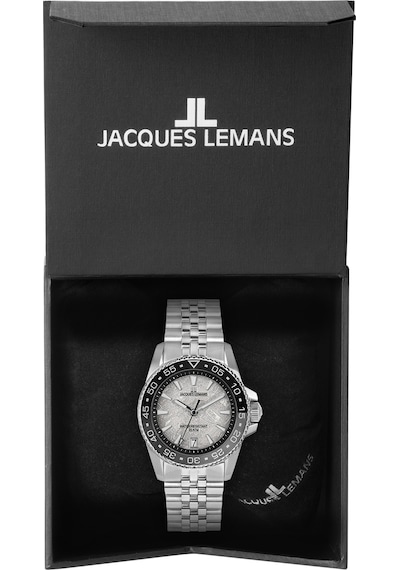 Jacques Lemans 1-2205l Lıverpool Dıver Erkek Kol Saati Gümüş - Siyah