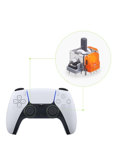 Teknoroket Ps5 Dualsense Tmr Manyetik Hall Effect Joystick Analog Stick 2026 Yeni Nesil Tmr Teknolojisi, Drift Önleyici, Yüksek Hassasiyetli 2 Adet