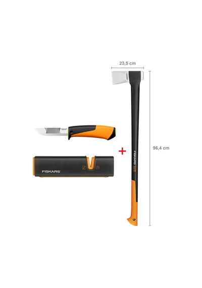 Yarma Baltası Xxl-x27 İle Ağır İş Bıçağı Ve Balta Seti