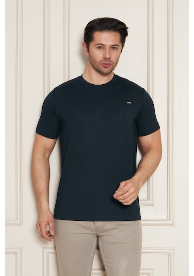 Erkek Jeuss Oysho Kumaş Sıfır Yaka Petrol Tshirt Erkek Jeuss Oysho Kumaş Sıfır Yaka Petrol Tshirt