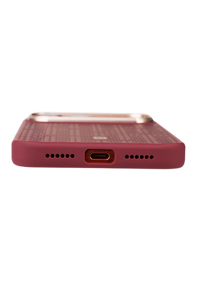Apple Uyumlu iPhone 17 Pro Max Kılıf M-safe Şarj Özellikli Raptic Aramid Skin Dual Serisi Kapak Kırmızı Kırmızı