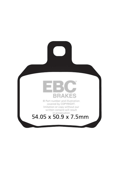 Ebc Fa266hh Ducatı 749,848, Monster Arka Fren Balatası