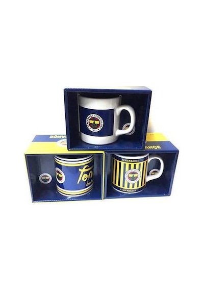 Mgm Porselen Lisanslı Taraftar Kupa Bardak Fenerbahçe