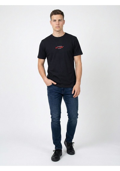 Loose Fit Erkek Tshirt K.kol Koyu Lacivert