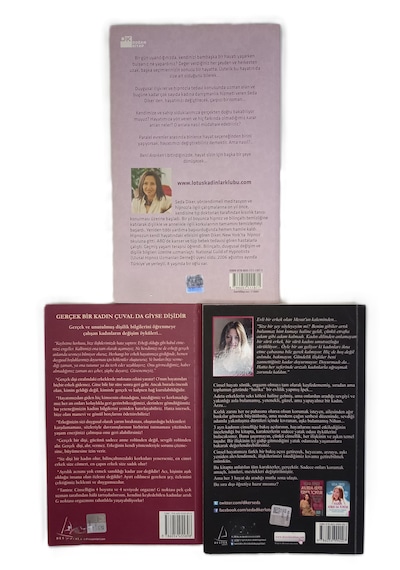Beni Ararken & Aslında Giden Erkek Yoktur & Haz - Seda Diker 3 Kitap Set 2. El