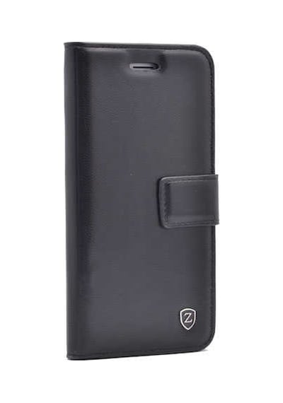 Samsung Uyumlu Galaxy J5 Kılıf Zore New Delüxe Kapaklı Standlı Kılıf Siyah