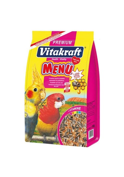 Vitakraft Menu Paraket Sultan Cennet Papaganı Yemi 1 KG