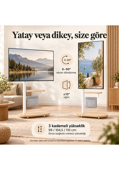 Npo Std5422 17 43" 15kg Tekerlekli Raflı Çantalı Dikey/yatay Açı Ayarlı Mobil Monitör Ve Tv Standı Diğer Npo Std5422 17 43" 15kg Tekerlekli Raflı Çantalı Dikey/yatay Açı Ayarlı Mobil Monitör Ve Tv Standı Diğer