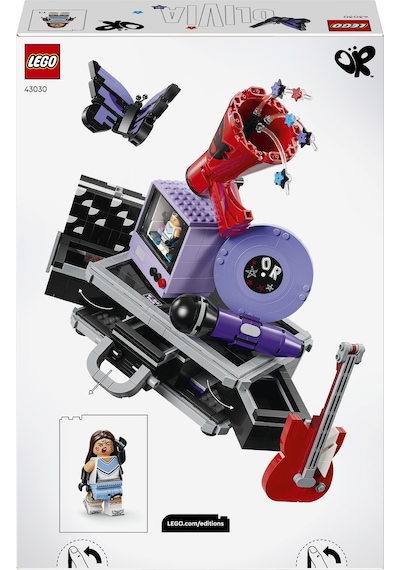 LEGO® Editions Olivia Rodrigo’nun Gizli Bavulu 43030 - 10 Yaş Üzeri Çocuklar için Minifigür İçeren Oyuncak Yapım Seti (1085 Parça)