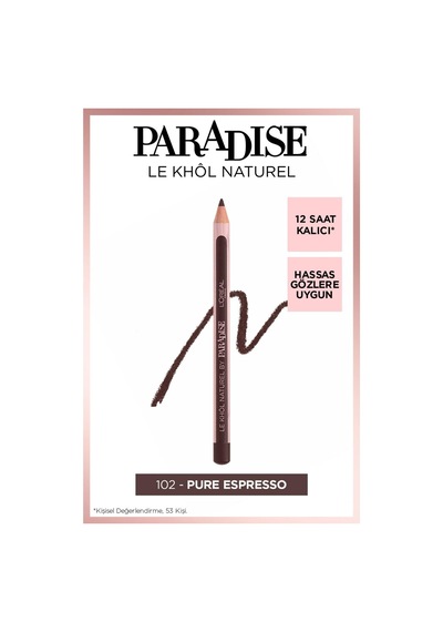 Superline Le Khol Eyeliner Kahverengi Çok Renkli