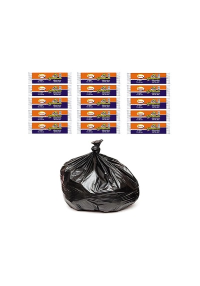 Ögem Endüstriyel Boy Çöp Poşeti 72x95 Cm 70Lt 10'lu Rulo 15 Paket