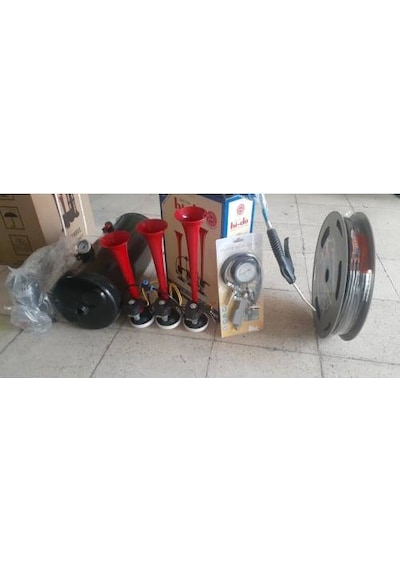 Havalı Korna Full + Full Set