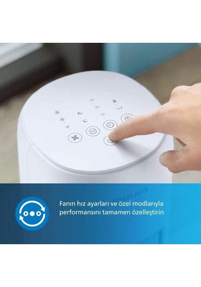 Philips Kule Tipi Fan 5000 Serisi, 105 Cm İnce Tasarım, Uzaktan Kumanda, Zamanlayıcı, 3 Hız, 3 Mod, 40w, Güçlü Am