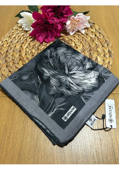 Siyane Scarf Lotus Desen Eşarp 04 Çok Renkli