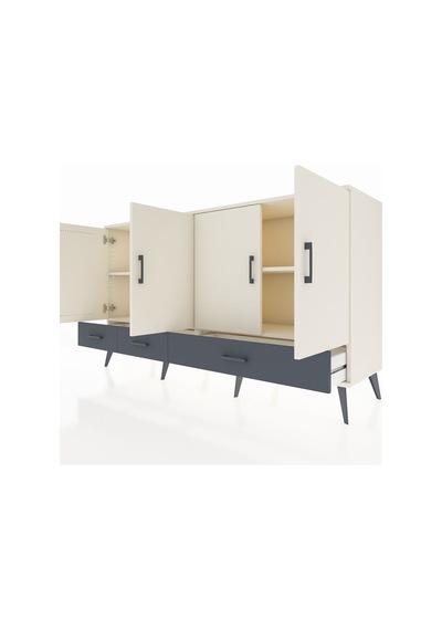 Kronos Konsol 6 Raflı 3 Çekmeceli 4 Kapaklı 176x59x99 Aytaşı-ayta Aytaşı-aytaşı/antrasit Kronos Konsol 6 Raflı 3 Çekmeceli 4 Kapaklı 176x59x99 Aytaşı-ayta Aytaşı-aytaşı/antrasit