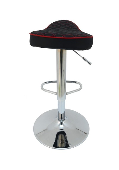 Mobilyakeyfi Boombar Bar Taburesi - Kırmızı Deri - 9538S0116