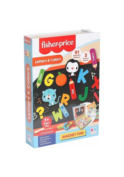 Fp 13410 Fisher Price Baby Puzzle Letters Colors -Ks Puzzle