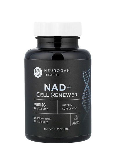 Neurogan Health, Nad+, 900 Mg, 90 Capsules