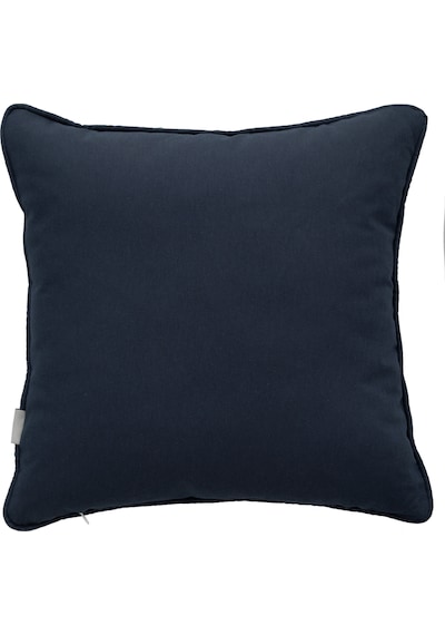 Mudo Home Marin Crab Nakışlı Kırlent Beyaz Lacivert 50x50 Cm