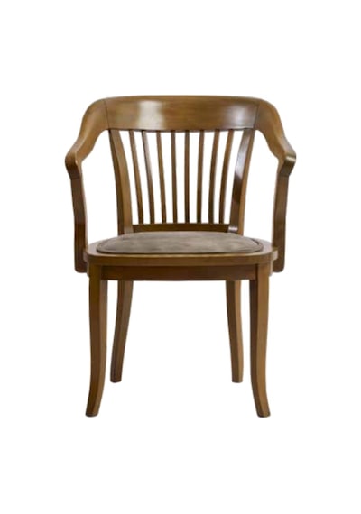 Bengimobilya Sandalye Zus135 Atmaca Tam Kolçak Kafes Model Kayın Retro Bambu