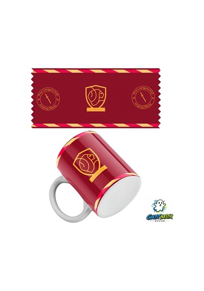 Harry Potter Gryffindor Kupa Bardak Tek Adet K0250 Çok Renkli