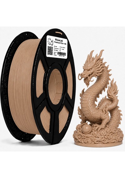 Rhinolab Pla+ Premium High Speed Filament - Light Brown