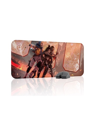 Apex Legends Kaymaz Dikişli Kauçuk Oyuncu Mousepad V2 - 70x30 Xl Gaming Mouse Pad Fare Altlığı