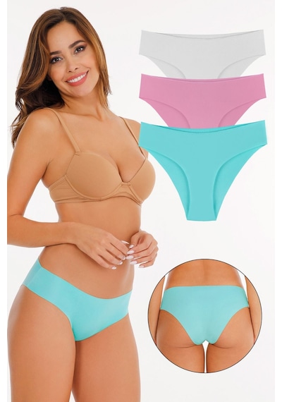 Sensu Kadın Lazer Kesim Düşük Bel Külot 3'lü Paket Set 2049 2049 Sensu Kadın Lazer Kesim Düşük Bel Külot 3'lü Paket Set 2049 2049