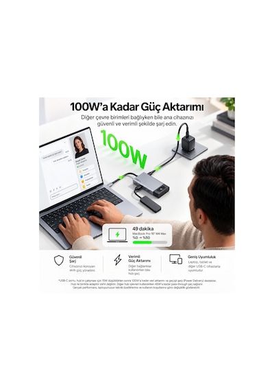 Belkin Inc027hqsgy Connect 8 Port Dual Display Usb-c Hub 100w Pd 4k 60hz - Gri
