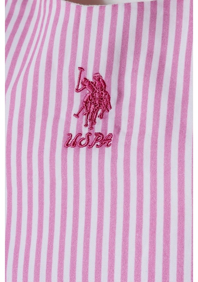 U.s. Polo Assn. Kız Bebek Pembe Tulum Usb3011-c-v1 Pembe
