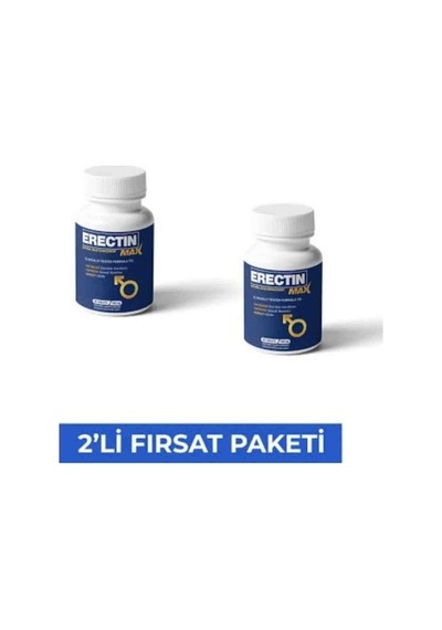 Yurorganicq Erectin Maxx 60lı Erkeklere Özel Ürün - 2 Adet