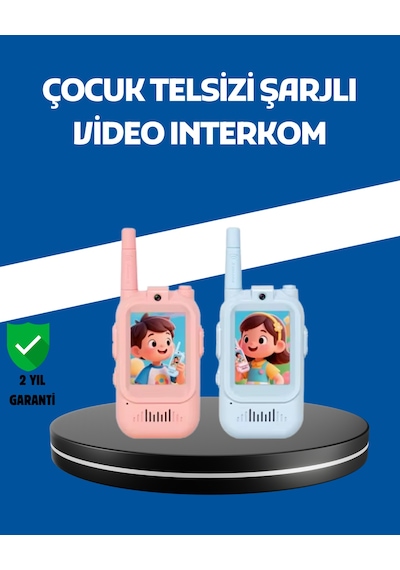 Çocuklar İçin Video Görüşmeli Walkie Talkie Uzun Mesafe İletişim - Lisinya