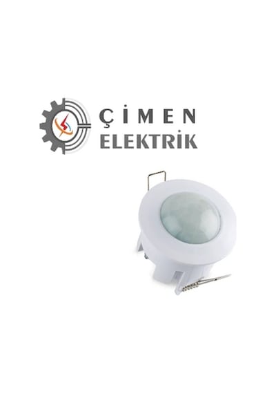 1 Adet Noas Yl04 7002 Sıva Altı 1200w 10a Hareket Sensörü 360