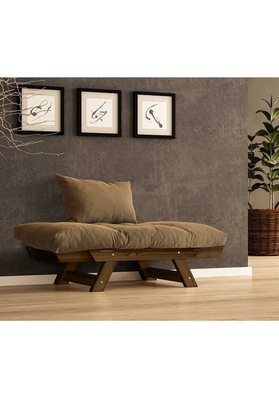 Woodesk Adalar Masif Ceviz-camel Renk Berjer Cpt8132-140