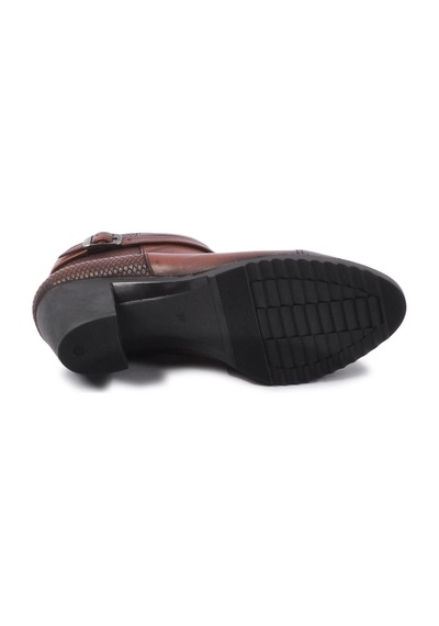 Castle Black Cb-6840-1 Kadın Deri Bot Taba