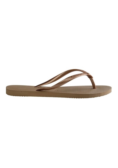 Havaianas Slim Crystal SW II Bayan Terlik - Rose Gold Bej