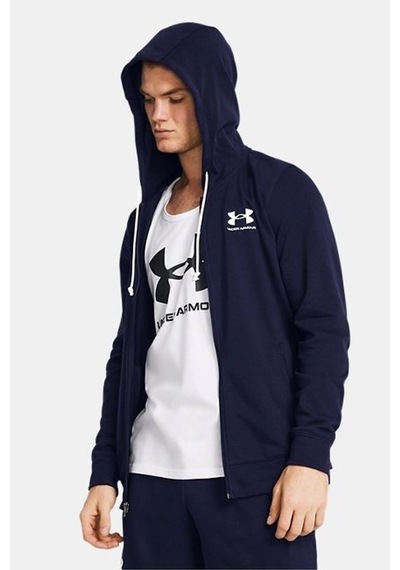 Under Armour Ua Rival Terry Lc Fz Erkek Ceket Lacivert