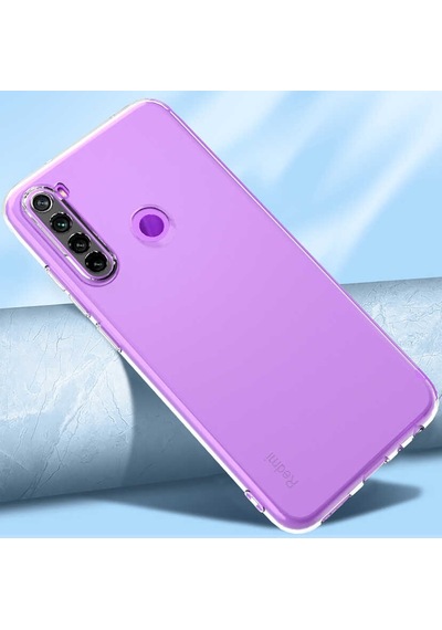 Adige Xiaomi Redmi Note 8 Kılıf Kamera Korumalı Süper Silikon